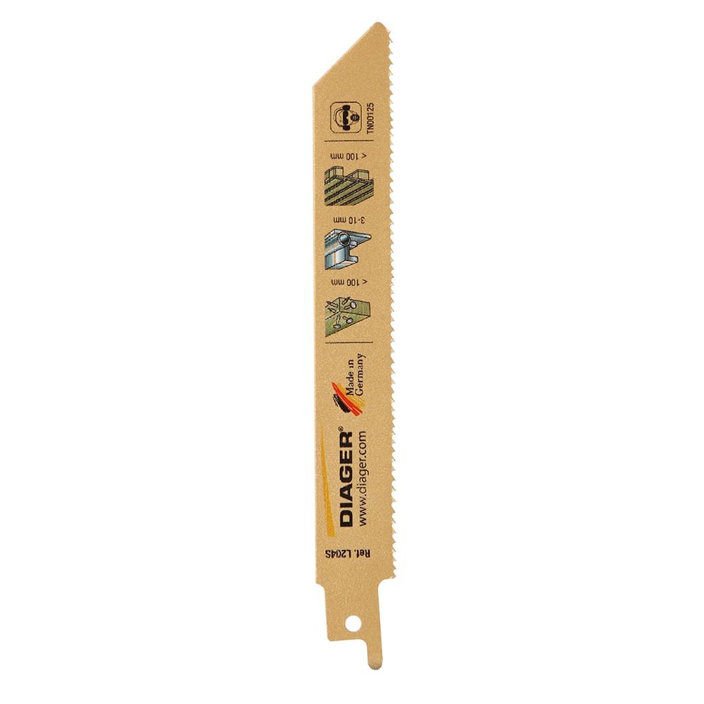 Reciprocating Saw Blade for Pallets and Nailed Wood