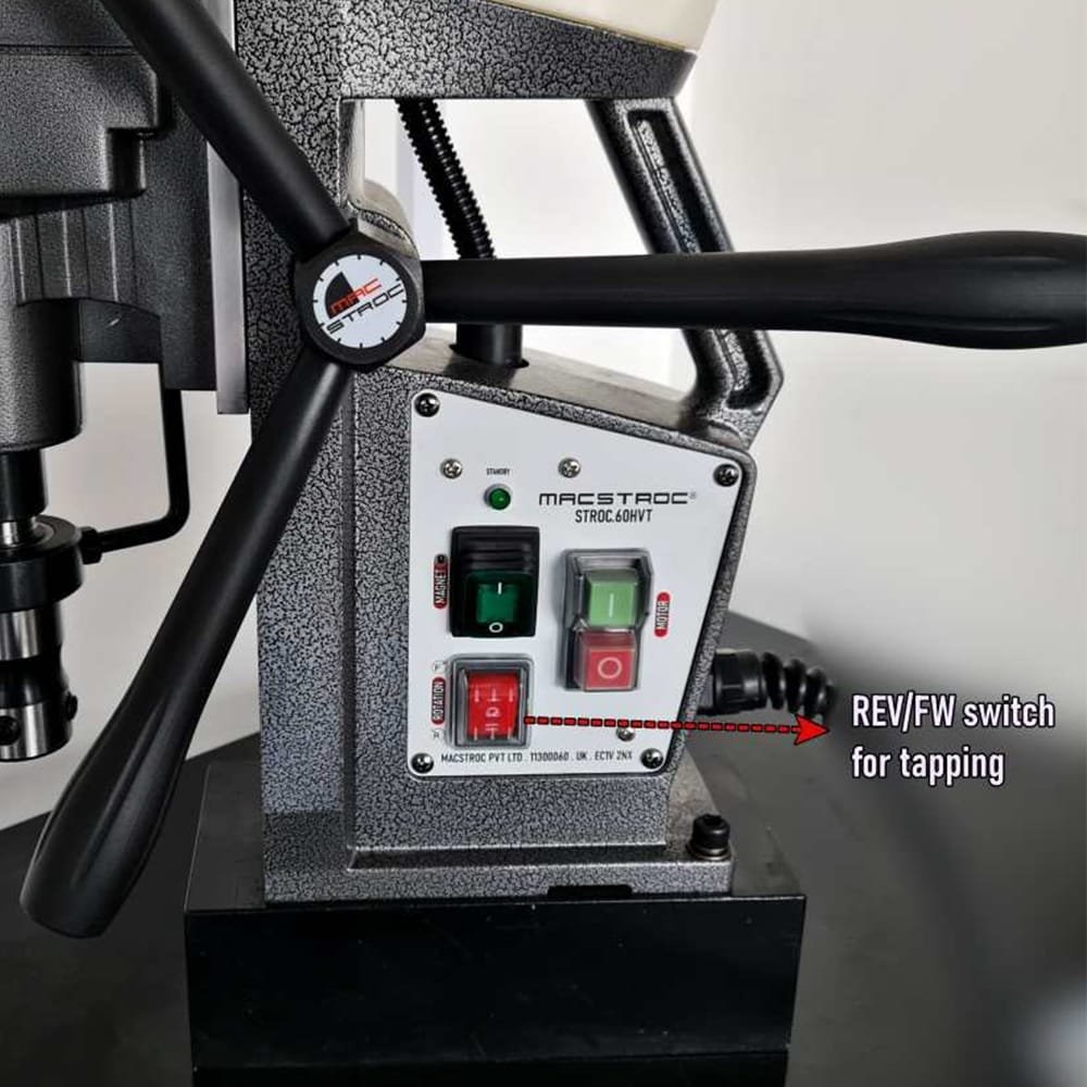 Magnetic Drill W/Tapping 60mm, STROC.60HVT - Image 4